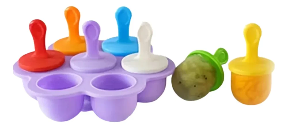 Molde De Silicona Para Helados De 7 Cavidades
