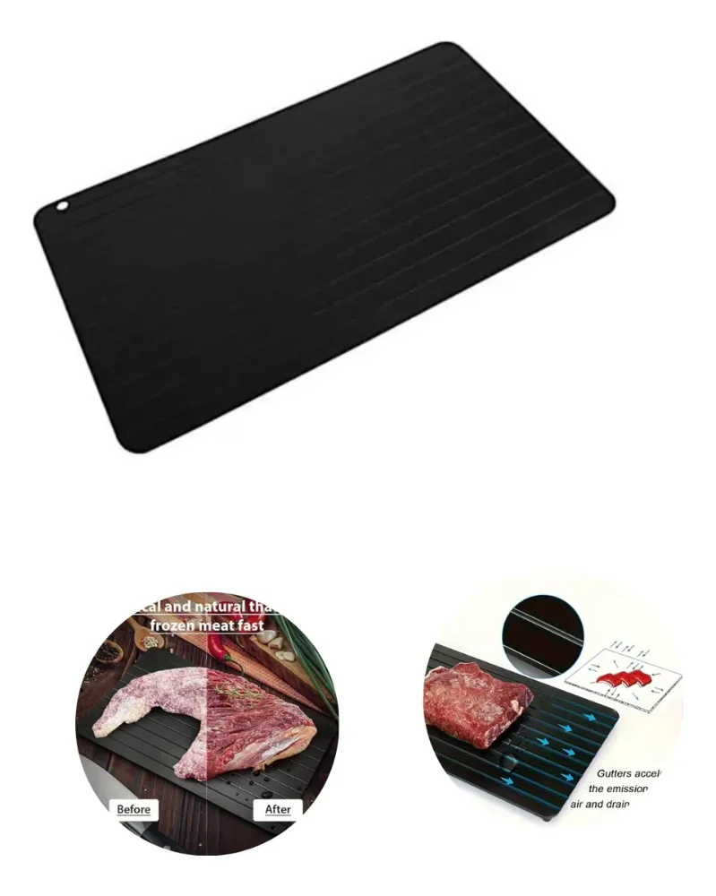 Tabla Descongeladora De Alimentos Carne Bandeja Cocina Hogar