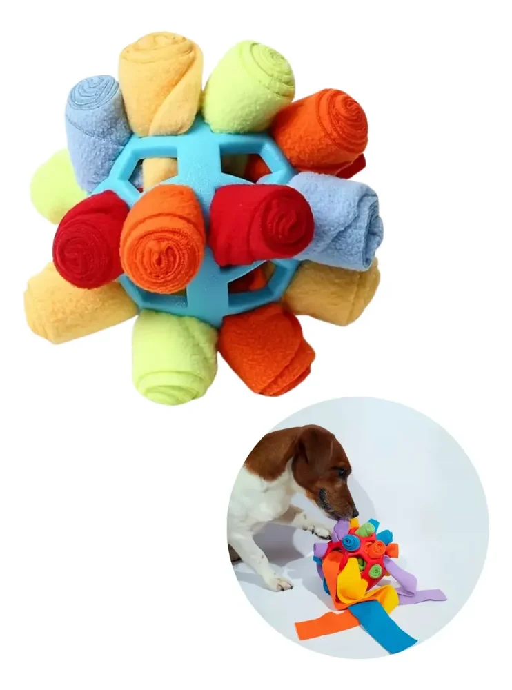 Pelota Olfativa Interactiva Para Entrenamiento De Perros