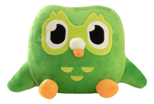 Peluche Duolingo