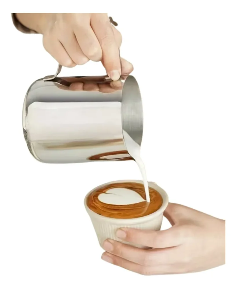 Jarra Leche Barista Pitcher Espresso 350ml Acero Inoxidable