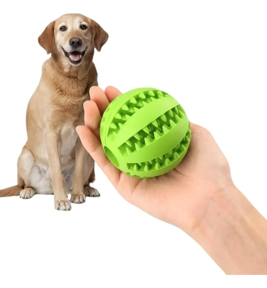 Pelota Mordedora Dental Para Perros X2