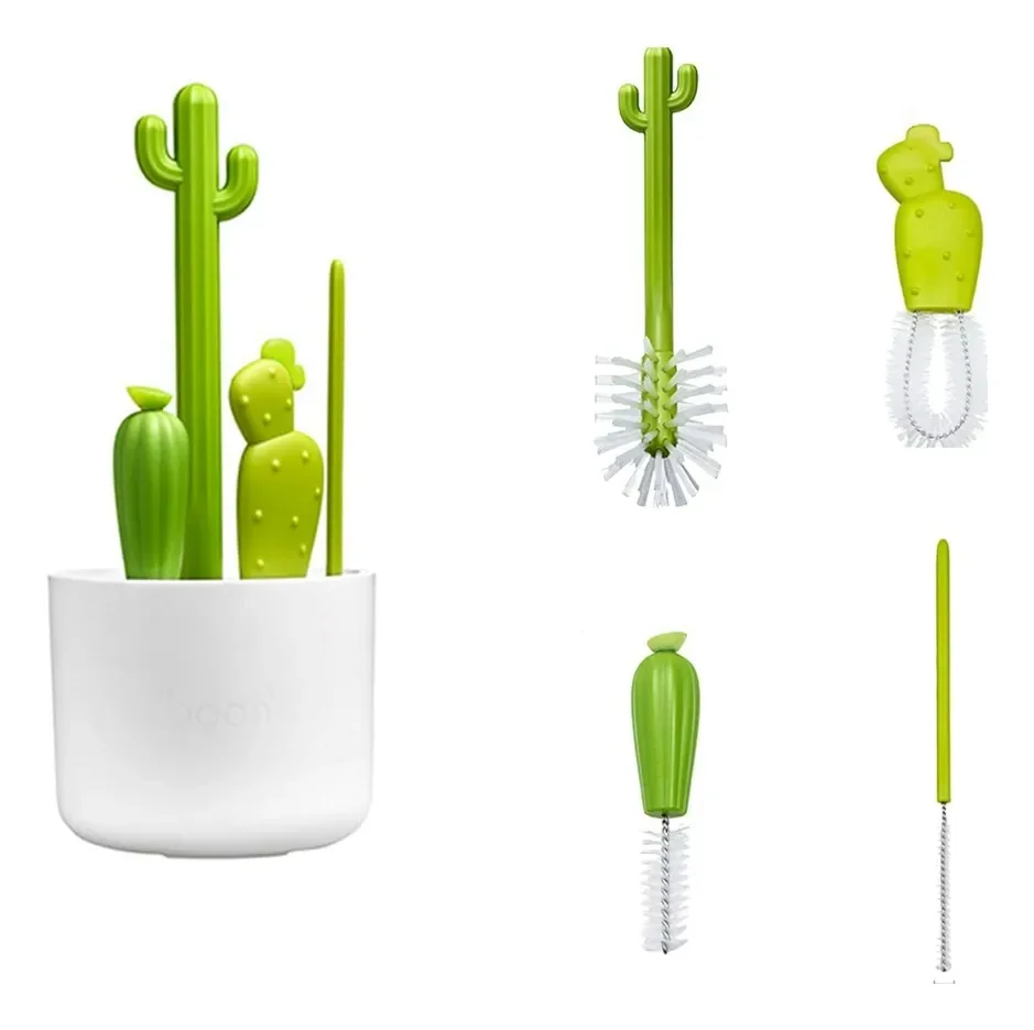 Kit De Limpieza Biberones Bebe Desinfección Cepillo Chupete