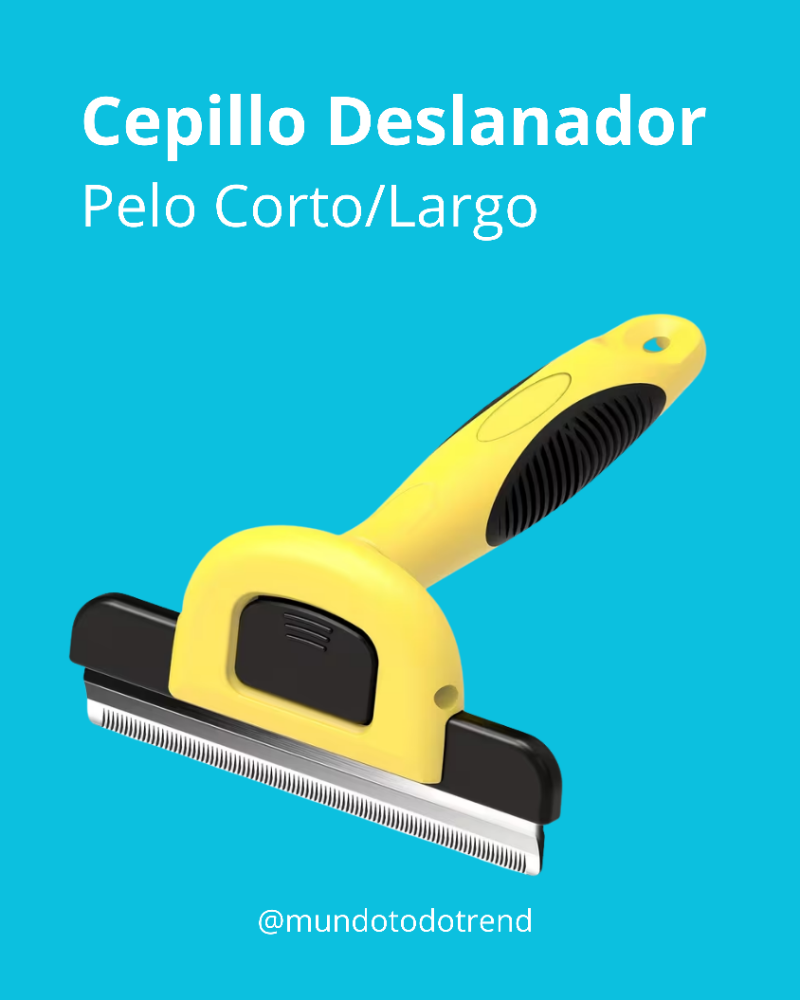 Cepillo De Aseo Para Perros Gatos Ergonómico Antideslizante
