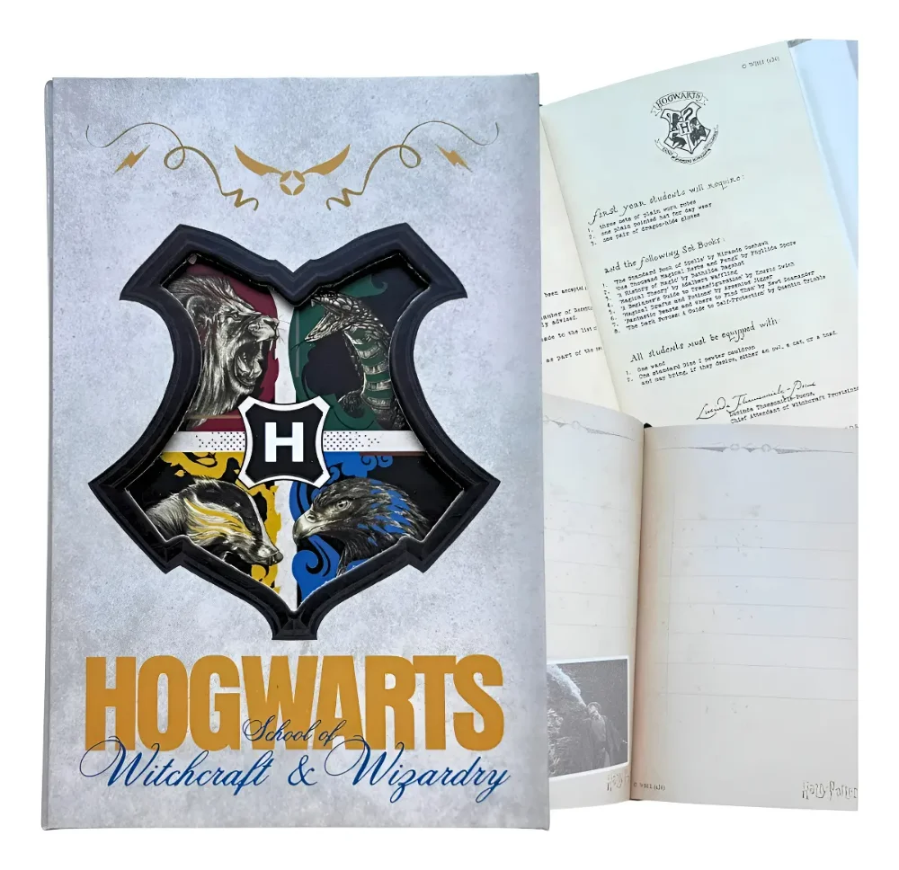 Diario Ilustrado De Harry Potter Agenda De Pasta Dura Agregar a favoritos OFERTA IMPERDIBLE