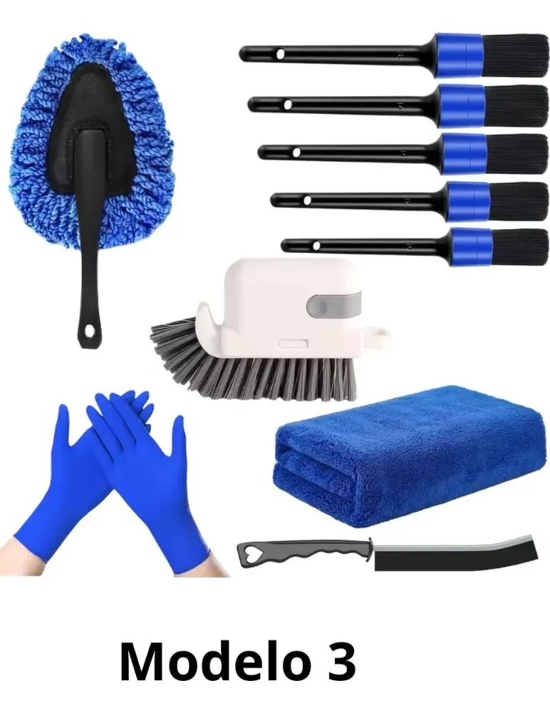 Kit De Detallado Automotriz 12 Piezas Limpieza Profesional