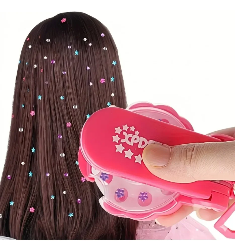 Máquina Bling Bling De Joyas Adhesivas Para El Cabello