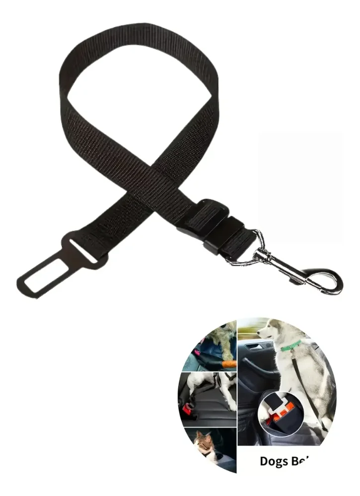 Cinturón De Seguridad Ajustable Para Mascotas