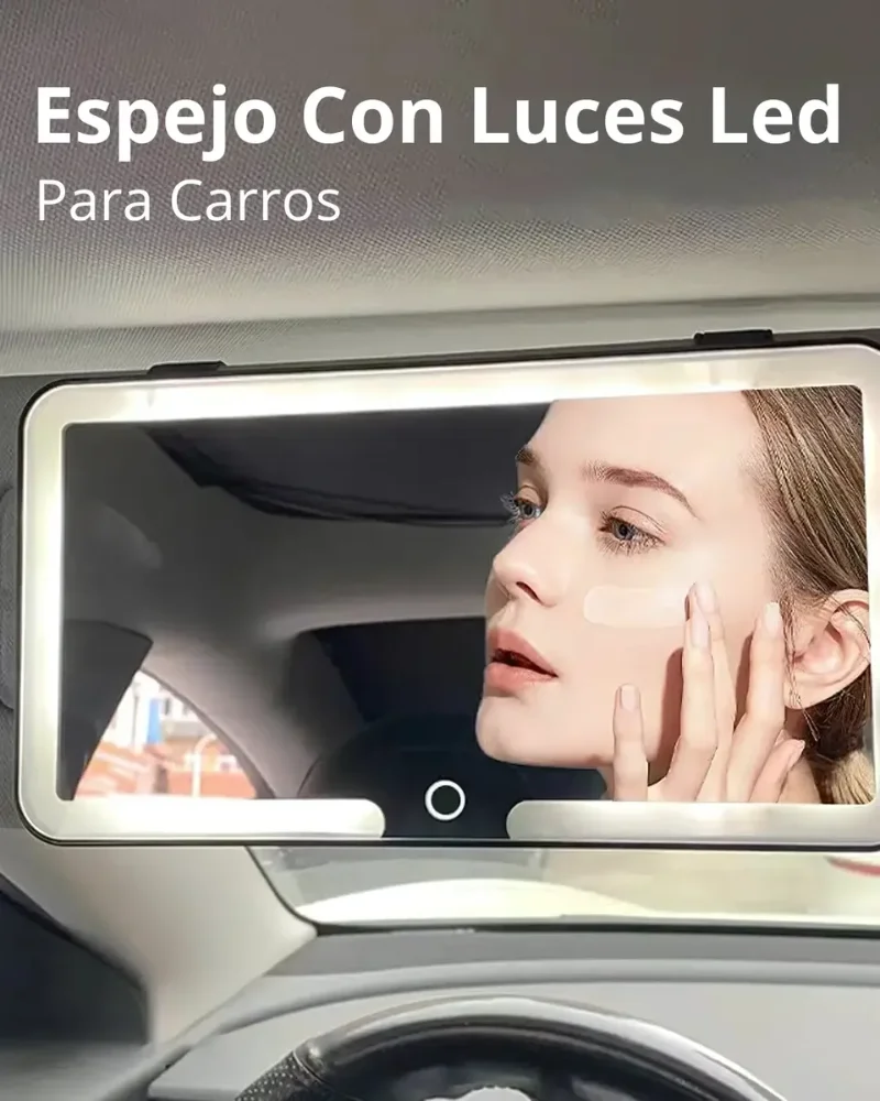 Espejo Led Para Maquillaje Para Carro