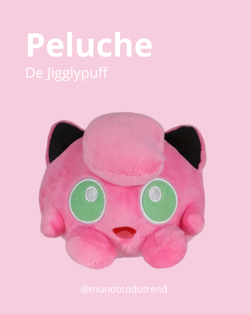 Jigglypuff Peluche Muñeco Pokémon Suave De Colección