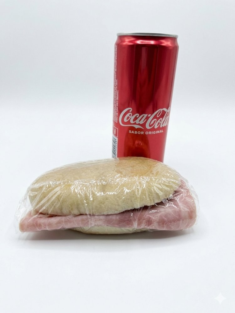 pebete 1 lata coca
