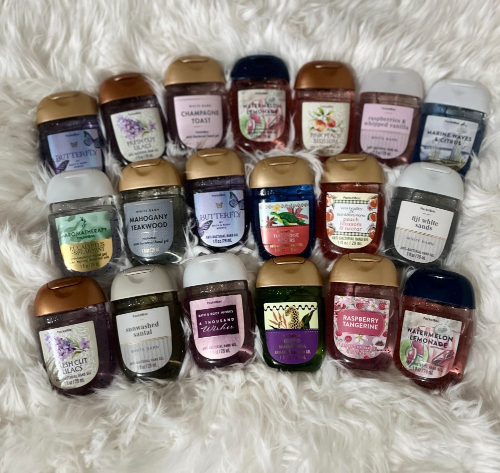 Gel antibacterial de Bath & Body Works - Diferentes Aromas