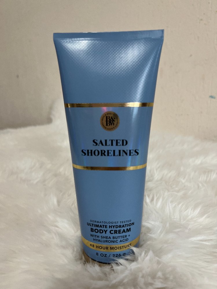 Body Cream Bath & Body Works (Salted Shorelines)