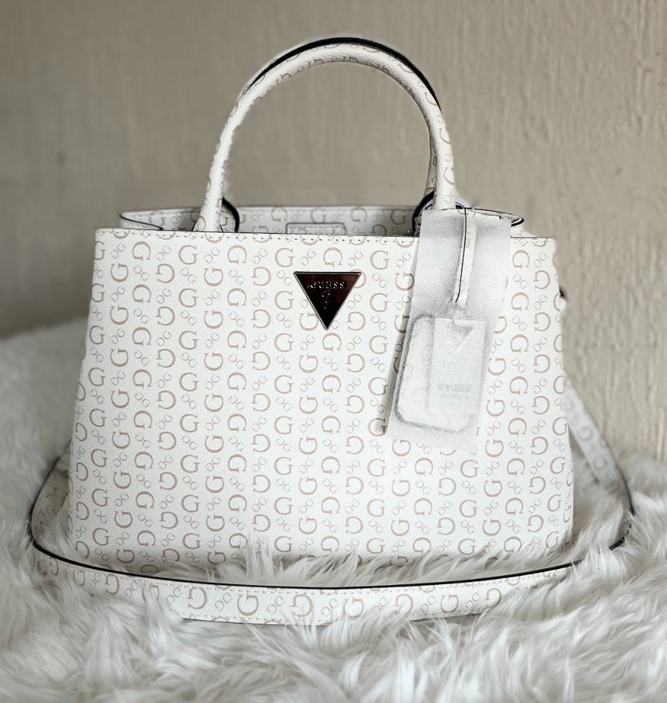 Bolso Guess Blanco Corte Falda
