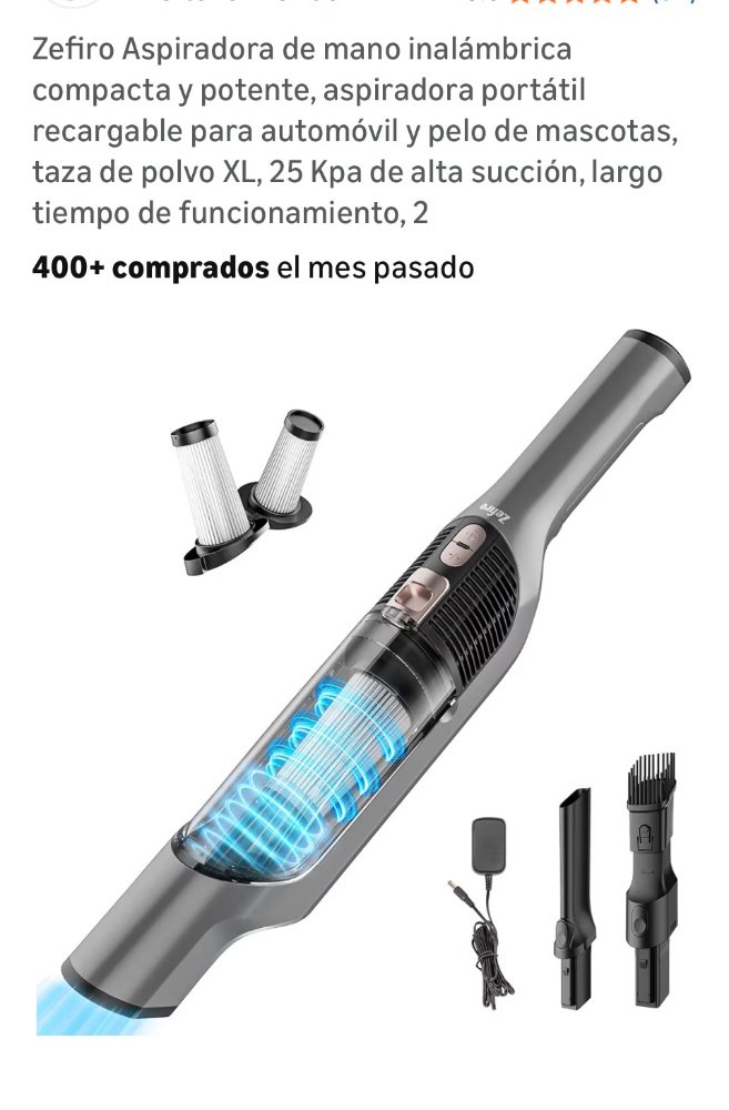 Aspiradora Portatil