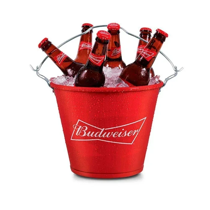 balde budweiser long c\5 unidade