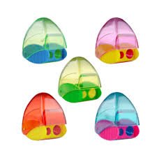 SACAPUNTA PLASTICO SNAPPY SENCILLO KORES