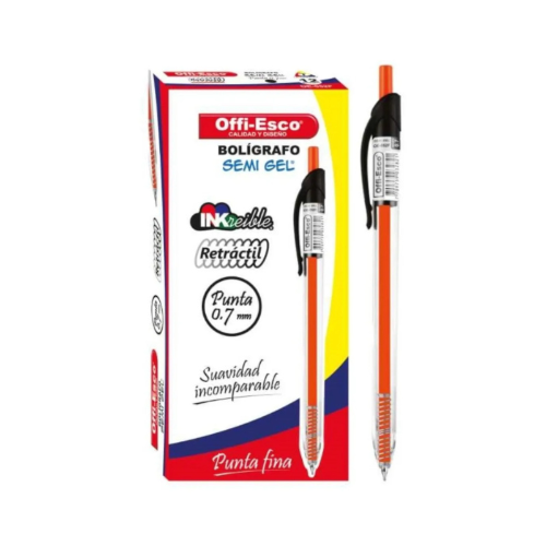 LAPICERO RETRACTIL OFFI-ESCO OE 052