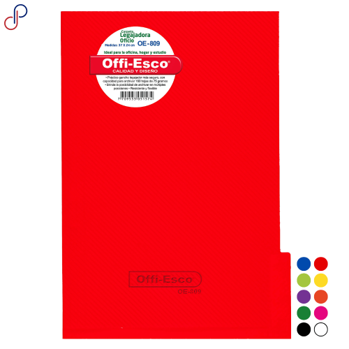 CARPETA OFICIO C/G OFFI-ESCO COLORES REF OE-809
