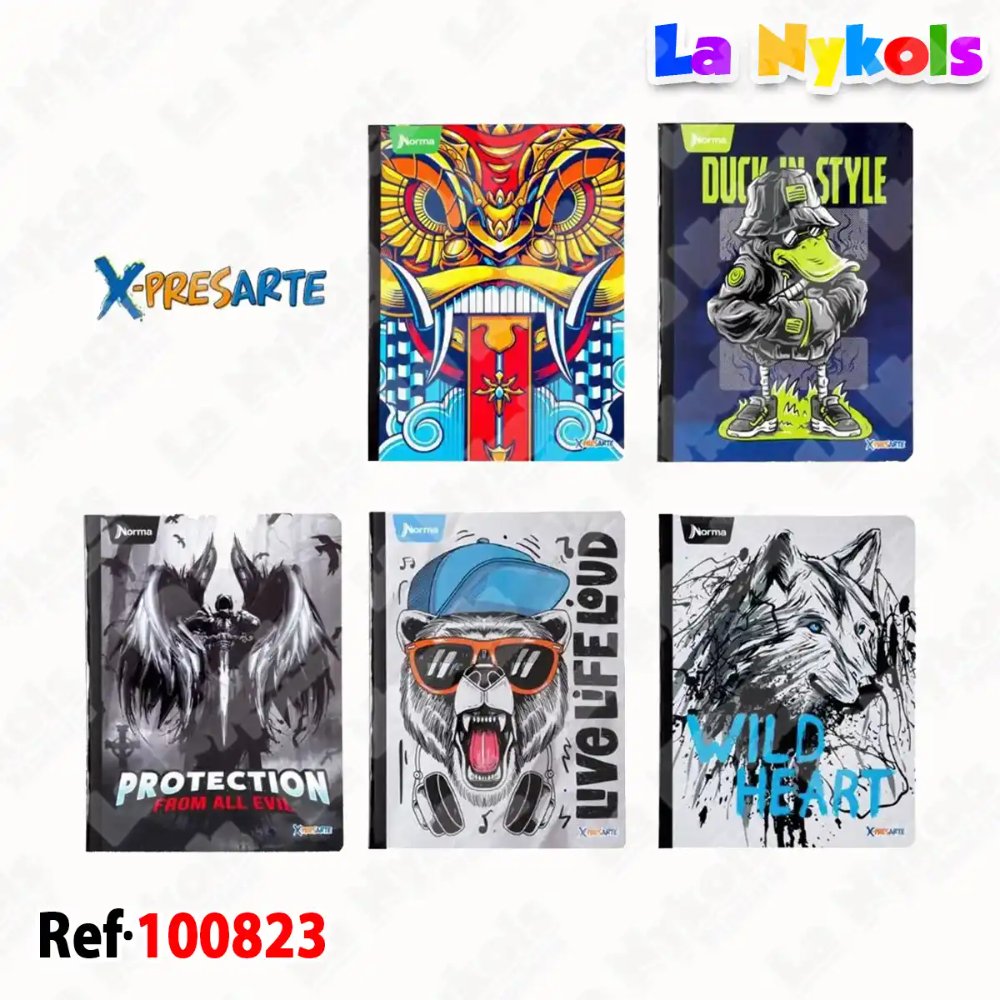 CUADERNO COSIDO NIÑO 100-2 XPRESARTE LICENCIA PRO