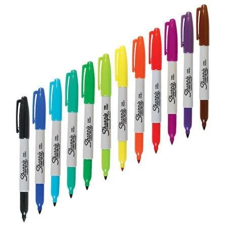 MARCADOR SHARPIE PUNTA FINA