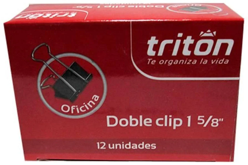 TRITON MANECILLA DOBLE CLIP 1 5/8"