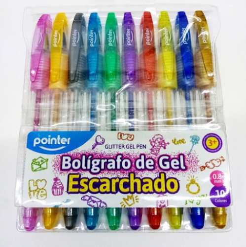 BOLIGRAFO ESCARCHADO POINTER X 10 GP-5010-10