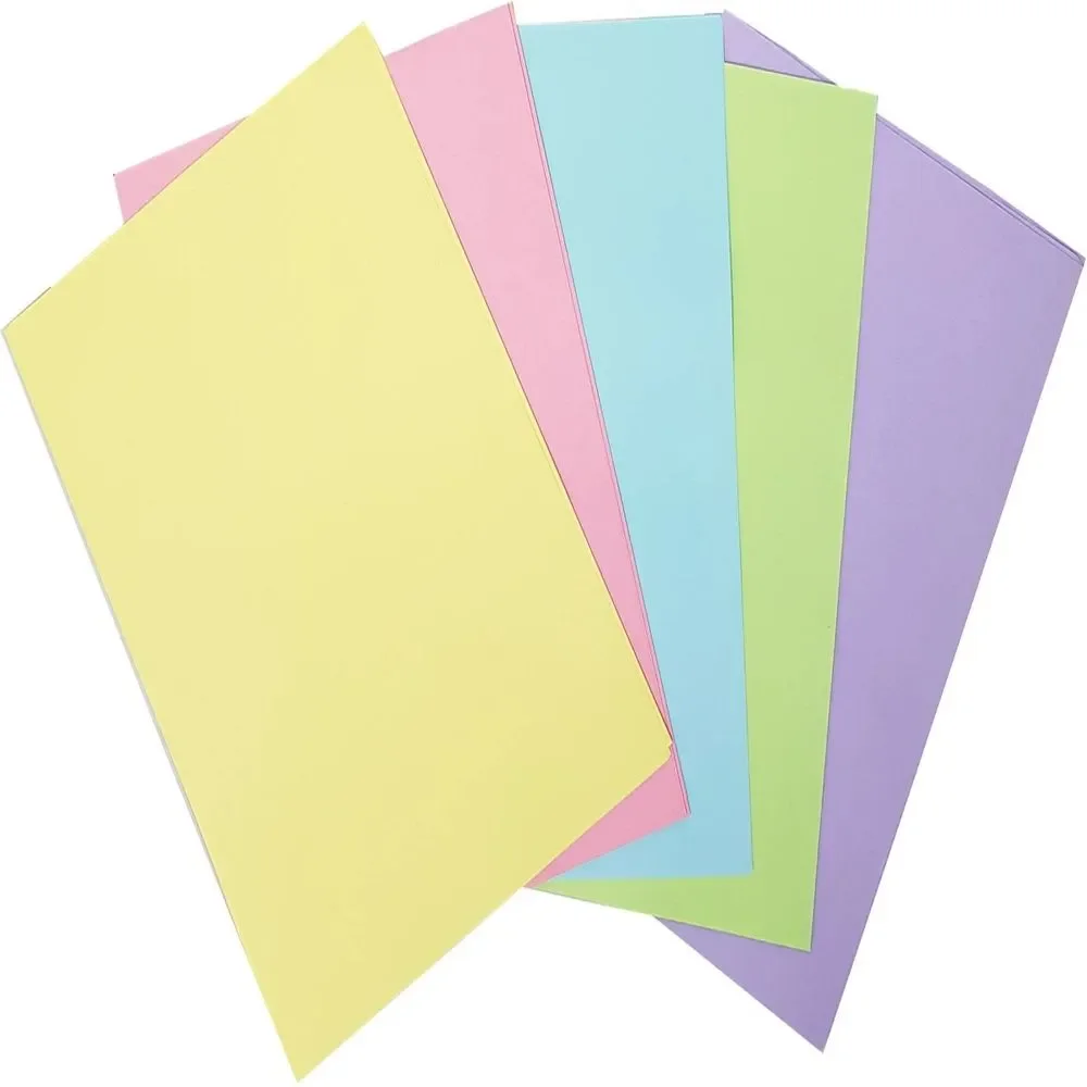 PAPEL DE COLORES PASTEL