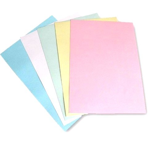 CARTULINA BRISTOL 1/8 COLORES