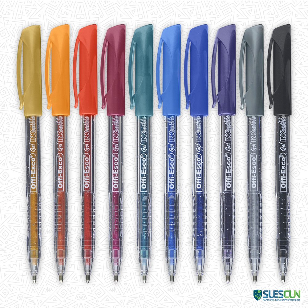 BOLIGRAFO ESCARCHADO OFFI-ESCO X10 REF OE-164
