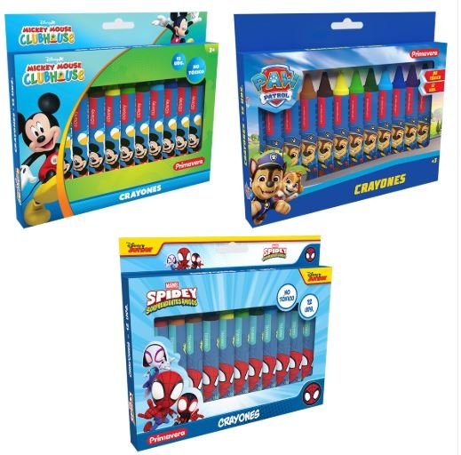 CRAYON PRE-SCHOOL NINO PRIMAVERA PERSX12 4540