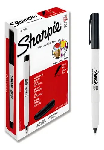 MARCADOR SHARPIE ULTRA FINE NEGRO