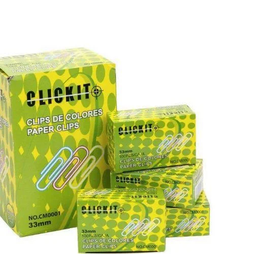 CLIPS COLORES X100 CLICKIT REF CM0001