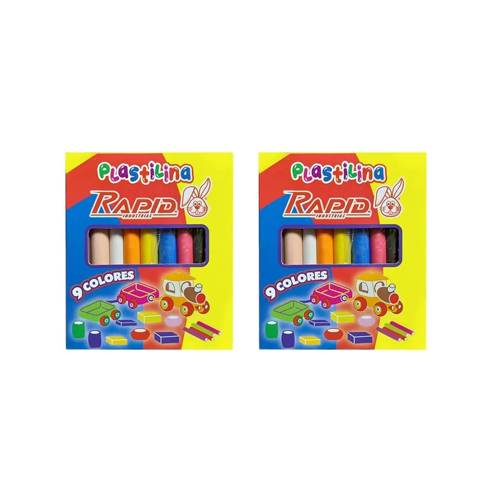 PLASTILINA CORTA RAPID X9