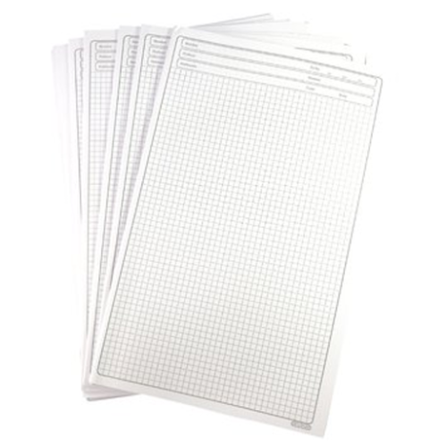PAPEL DOBLE OFICIO CUADROS X100 MARDEN