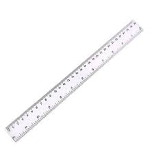 REGLA 30 CM TRASLUCIDA ZP271