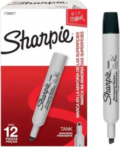 MARCADOR PERM SHARPIE TANK