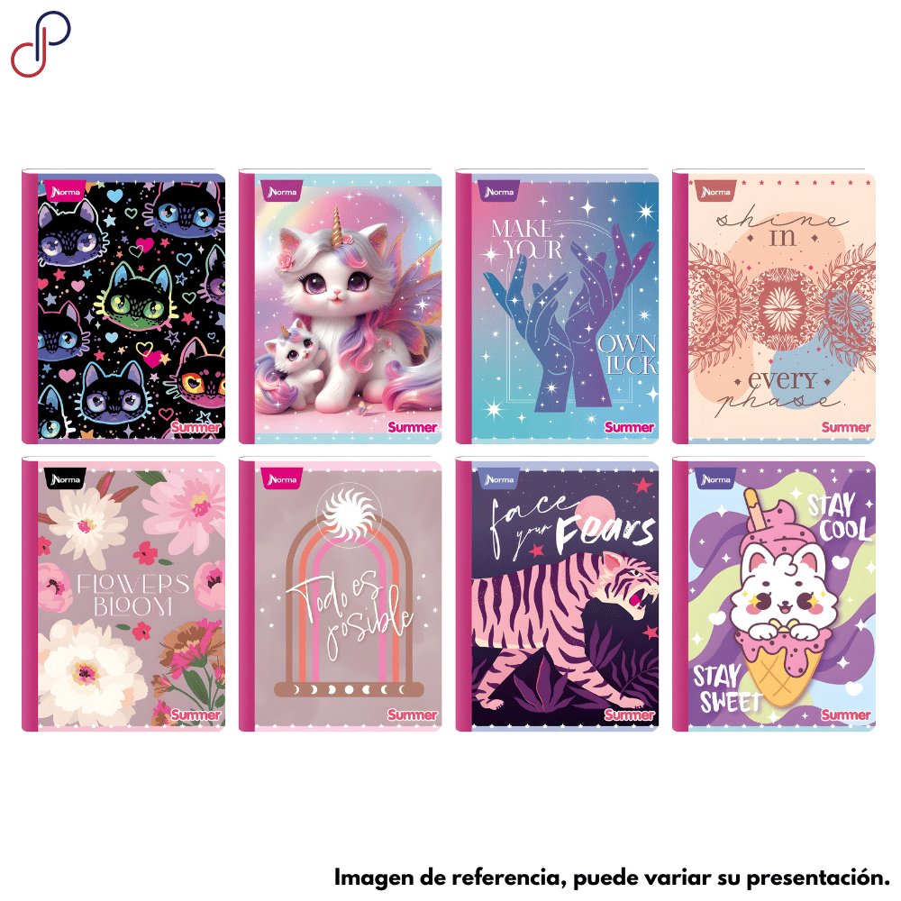 CUADERNO COS 50-1 FEMENINO SUMMER NORMA