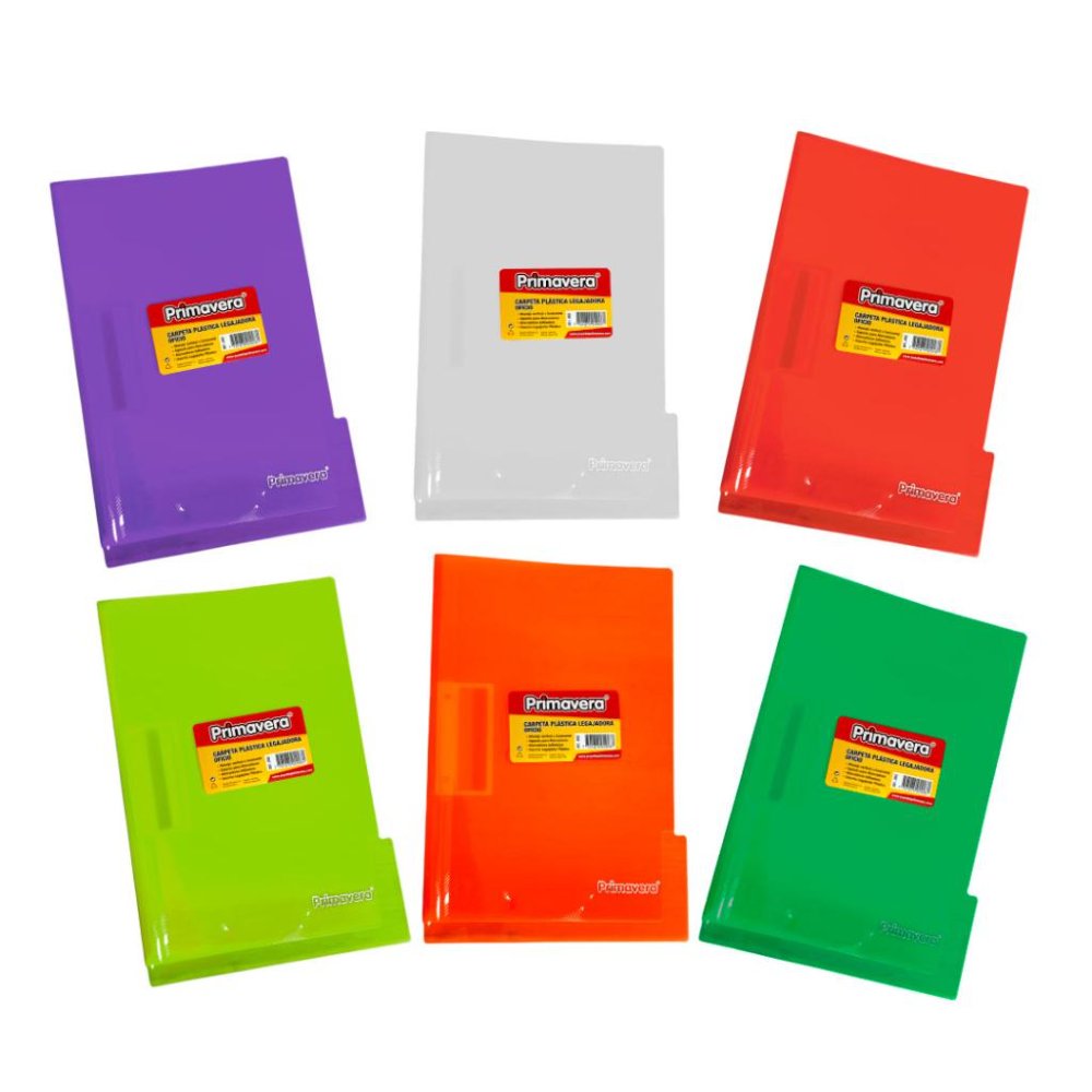 CARPETA PLASTICA LEGAJADORA OFICIO PRIMAVERA REF 1261