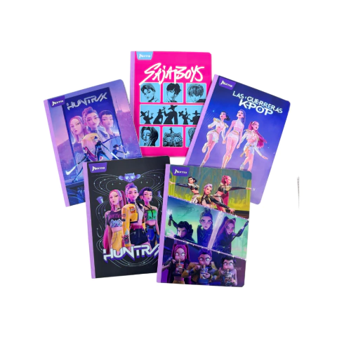 CUADERNO COS 100-3 GUERRERAS KPOP