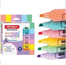 EST RESALTADOR PASTEL X6 REF OE-540P
