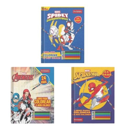 SET LIBRO COL24PG+COL PRIMAVERA NINO SUR 3768