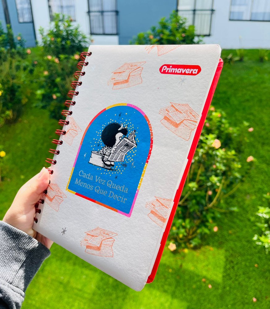CUADERNO OO 5M-2 FEMENINO PRIMAVERA REF 1503