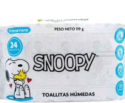 TOALLITAS HUMEDAS PRIMAVERA X24 SNOOPY REF 4369