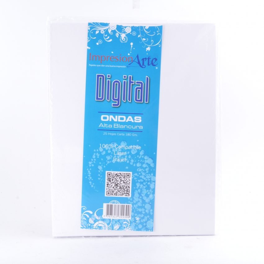 IMPRESION ARTE DIIGITAL ONDAS ALTA BLANCURA CARTA