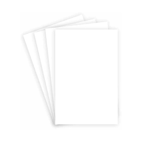 PAQUETE CARTULINA BRISTOL 1/8 BLANCA X10 SCRIBE