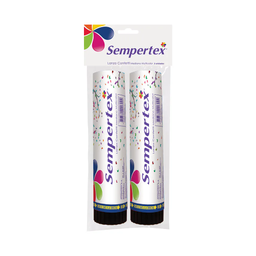 LANZA CONFETTI 20 CM X2