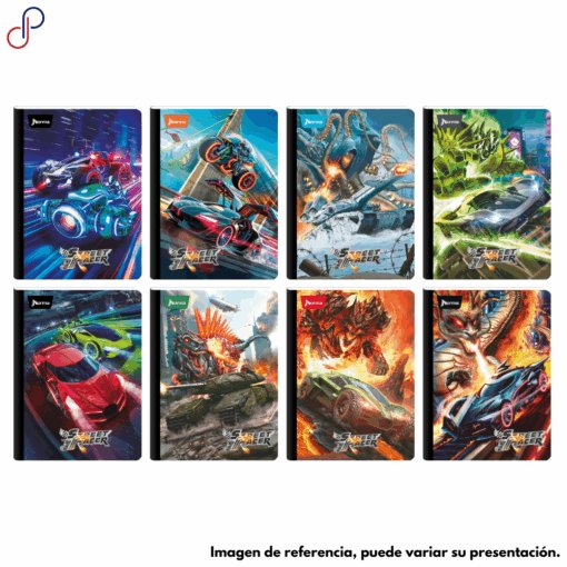 CUADERNO COS 50-2 MASCULINO STREET RACER NORMA