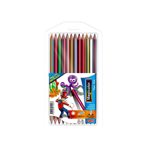 COLORES PAPER MATE DOBLE PUNTA 12X24