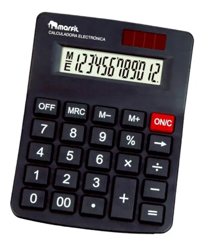 CALCULADORA MARFIL MF-M-101 12 DIGITOS